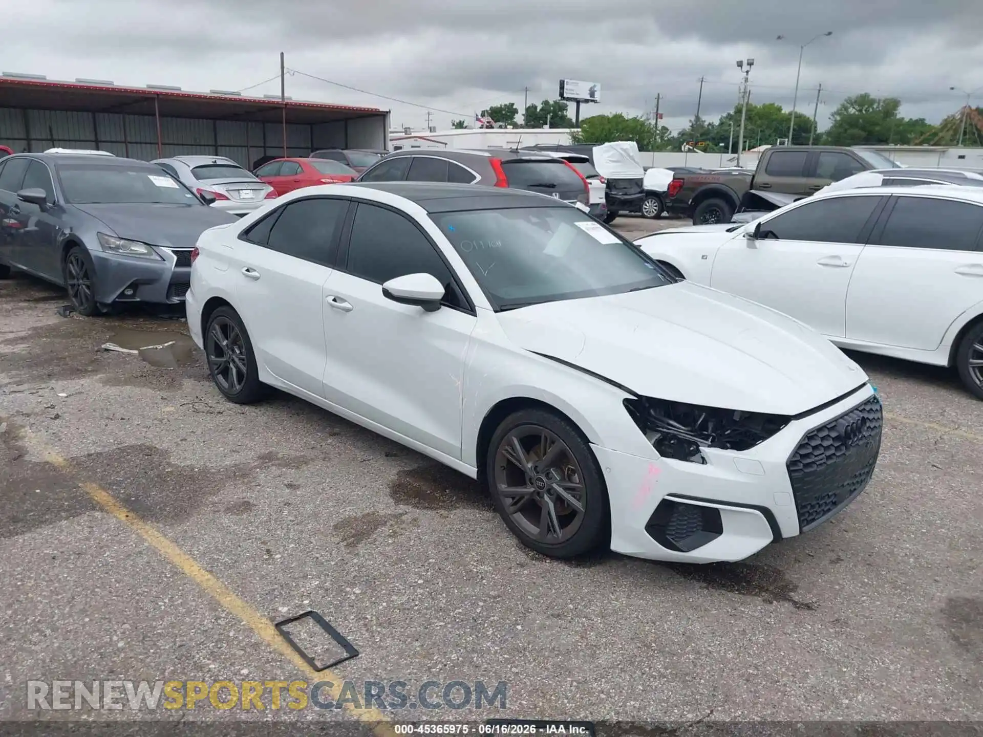1 fotografías del automóvil dañado WAUGUDGY6RA060603 AUDI A3 2024
