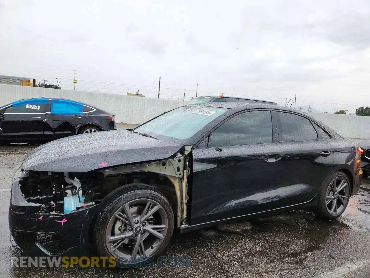 1 Photograph of a damaged car WAUHUDGY1RA085106 AUDI A3 2024