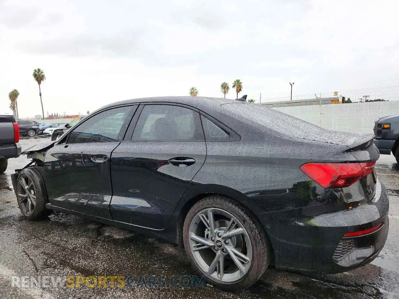 2 Photograph of a damaged car WAUHUDGY1RA085106 AUDI A3 2024