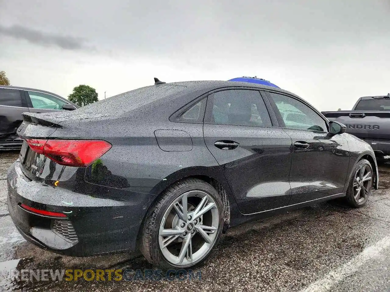 3 Photograph of a damaged car WAUHUDGY1RA085106 AUDI A3 2024