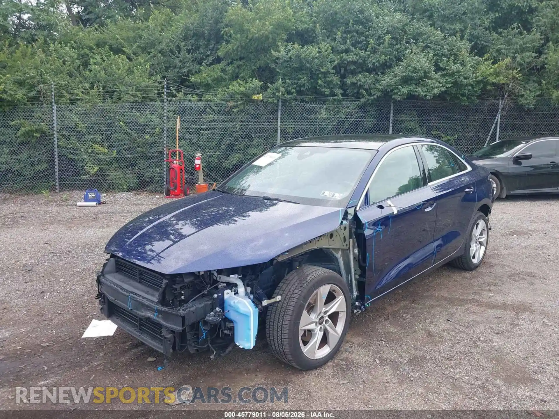 2 fotografías del automóvil dañado WAUHUDGY6RA012281 AUDI A3 2024