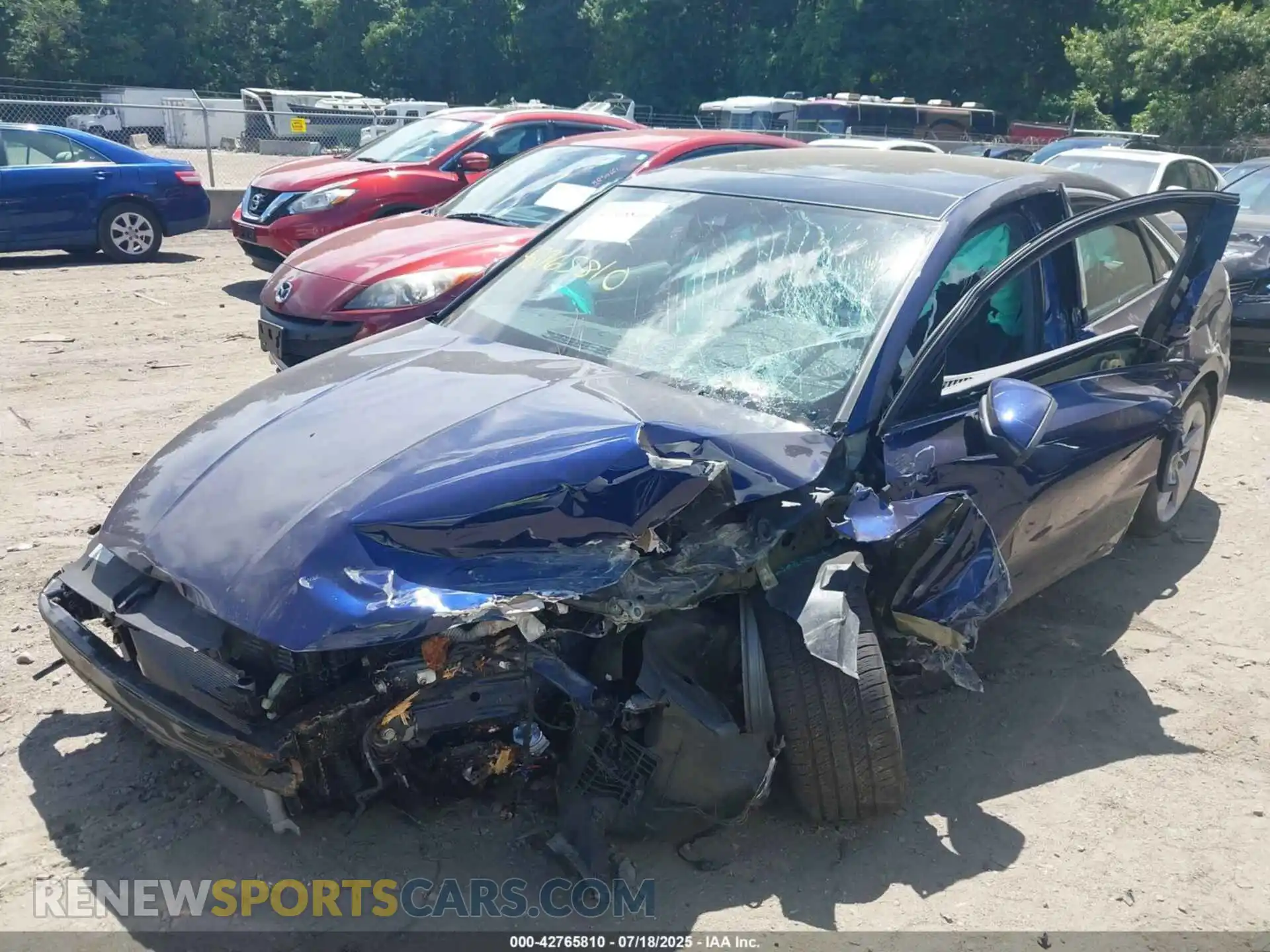 2 Photograph of a damaged car WAUHUDGY6RA016671 AUDI A3 2024