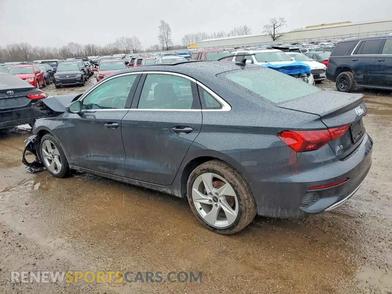 2 Photograph of a damaged car WAUHUDGY8RA023587 AUDI A3 2024