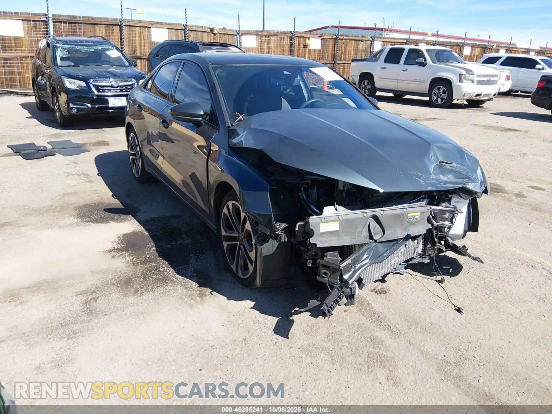 1 Photograph of a damaged car WAUGUDGY0SA051448 AUDI A3 2025