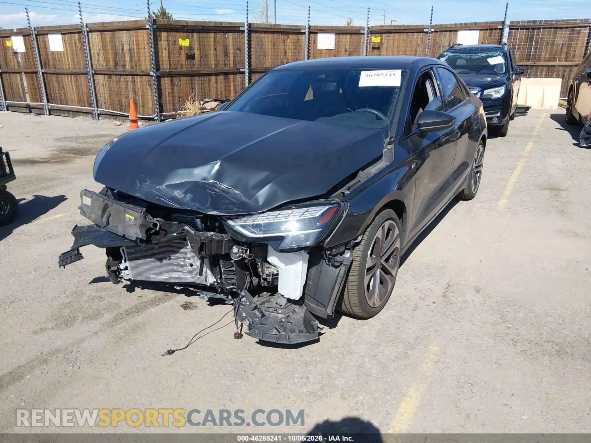2 Photograph of a damaged car WAUGUDGY0SA051448 AUDI A3 2025