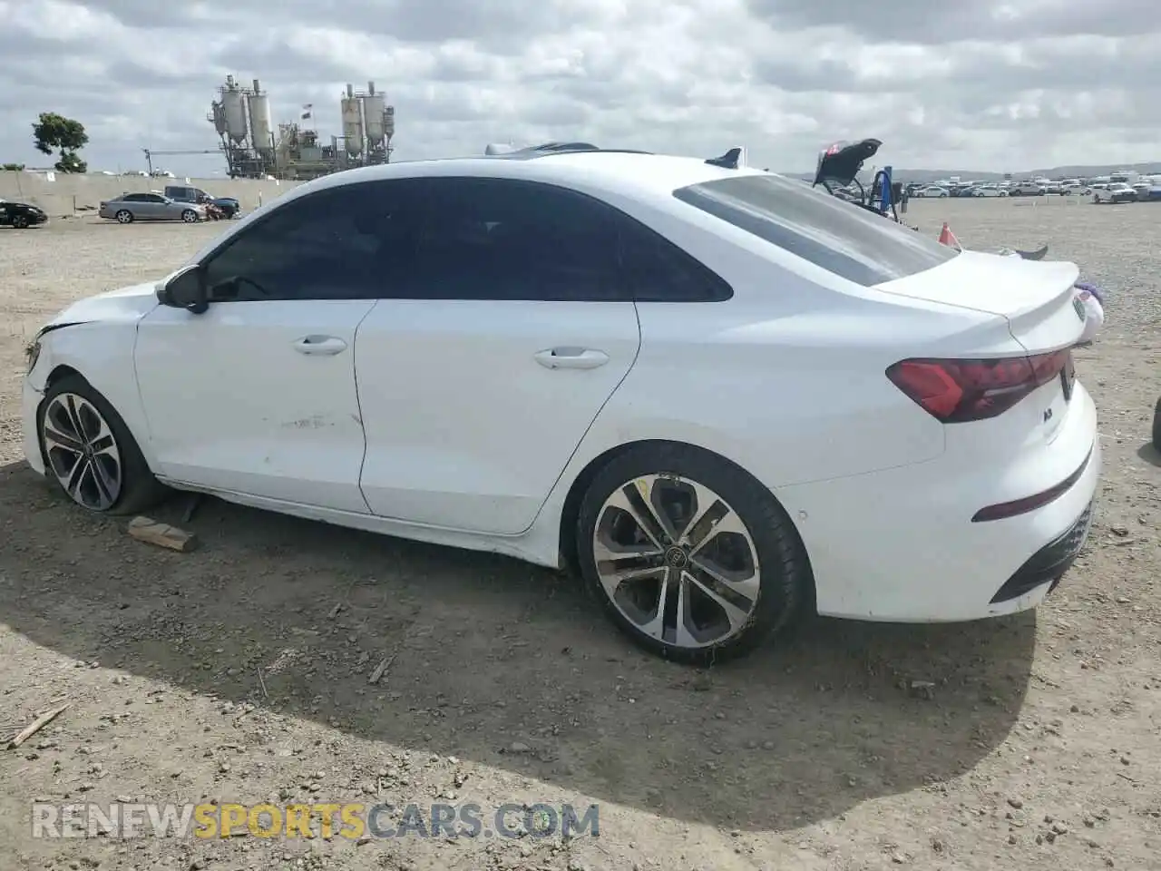 2 Photograph of a damaged car WAUGUDGY1SA060725 AUDI A3 2025