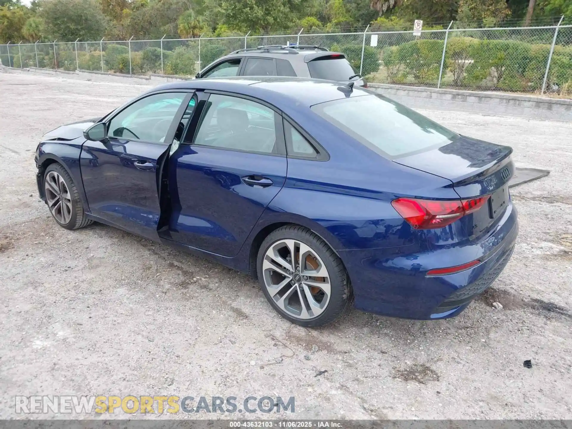 3 Photograph of a damaged car WAUGUDGY8SA060866 AUDI A3 2025