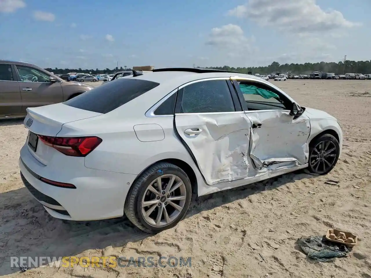 3 Photograph of a damaged car WAUGUDGYXSA044734 AUDI A3 2025