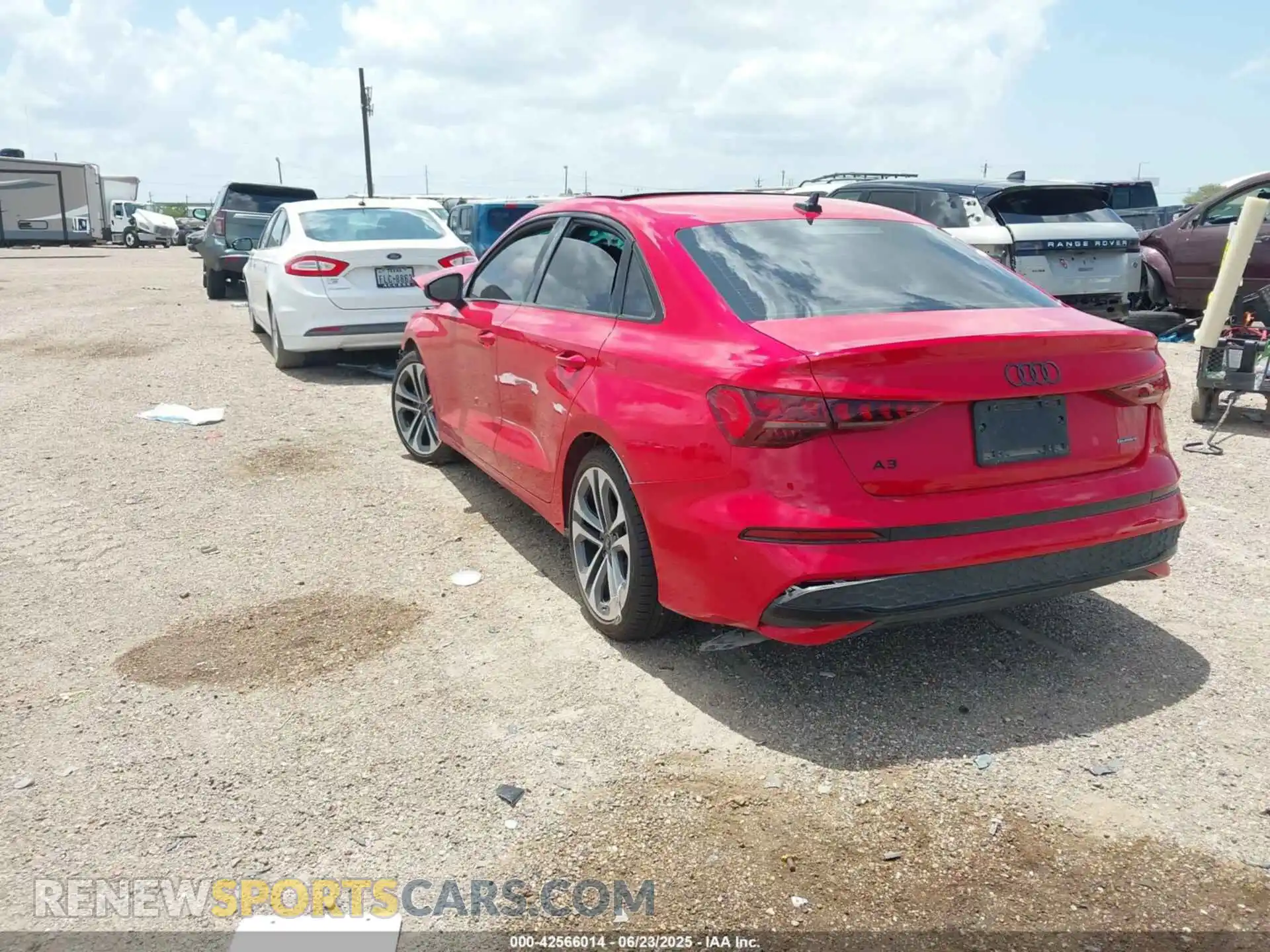 3 Photograph of a damaged car WAUGUDGYXSA073988 AUDI A3 2025