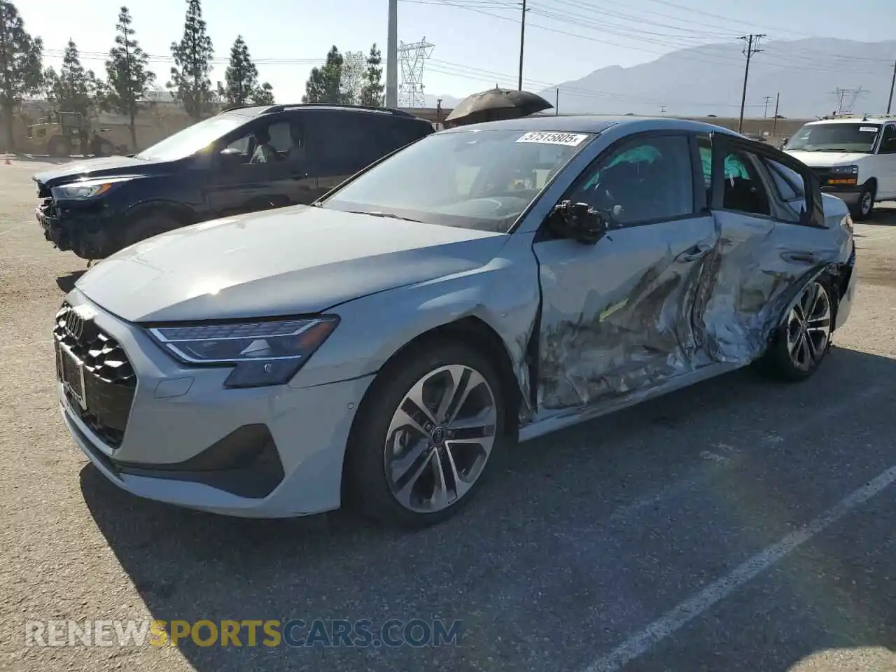 1 Photograph of a damaged car WAUHUDGY7SA057915 AUDI A3 2025