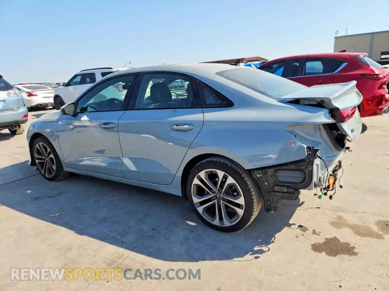 2 Photograph of a damaged car WAUHUDGY1TA070824 AUDI A3 2026