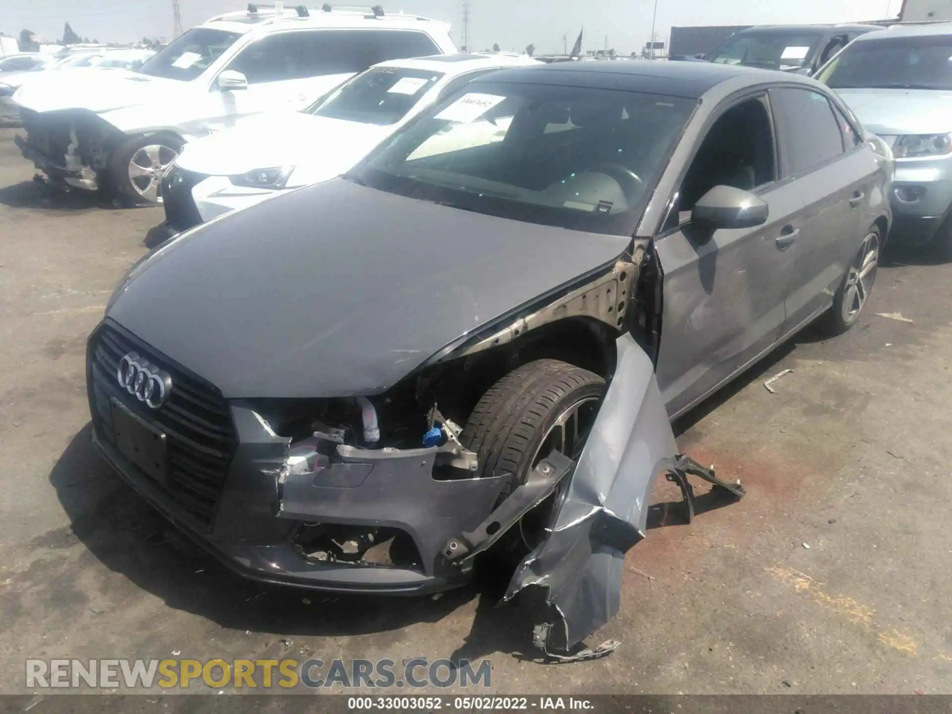 2 Photograph of a damaged car WAUAUGFF3KA090087 AUDI A3 SEDAN 2019