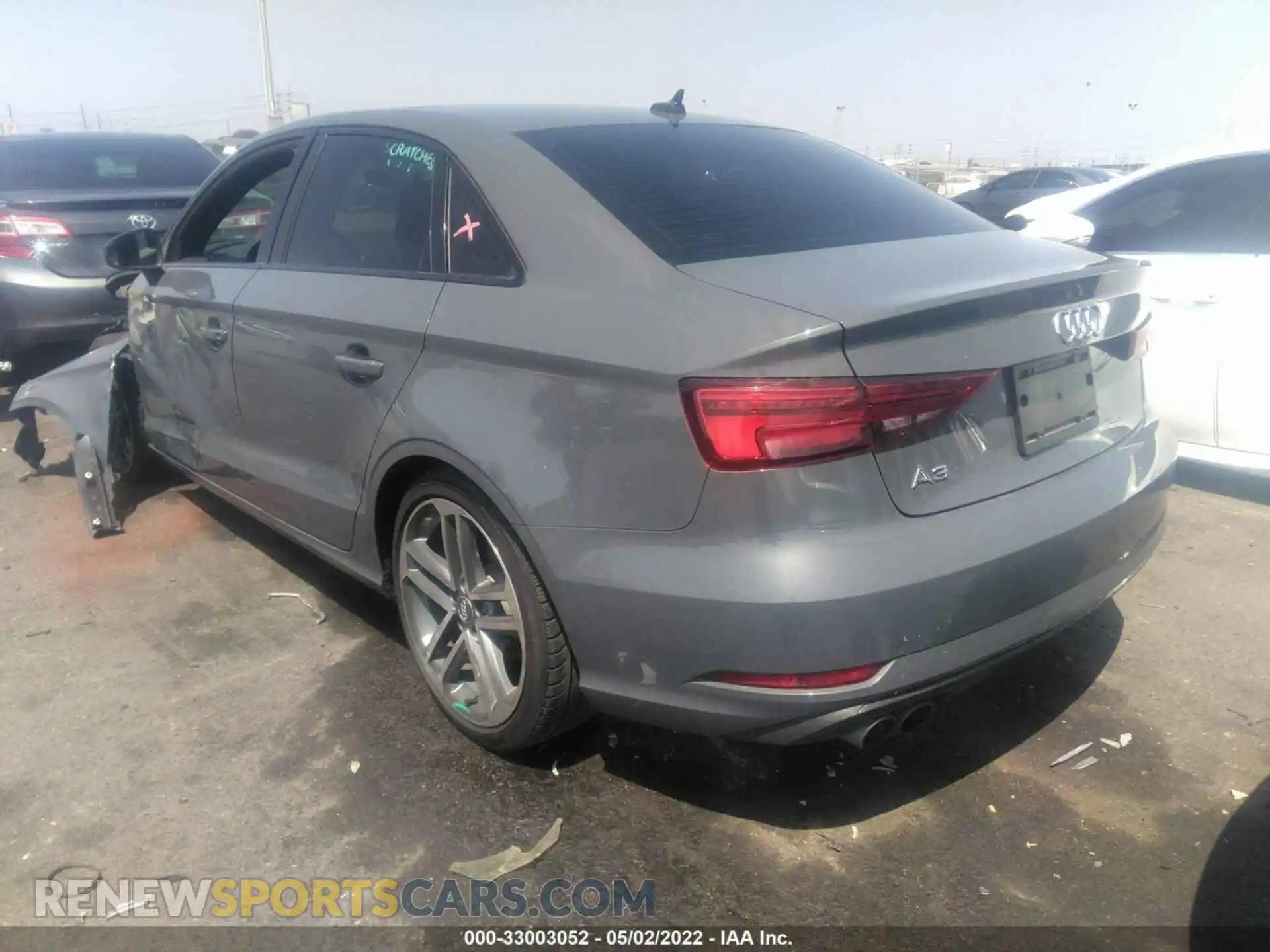 3 Photograph of a damaged car WAUAUGFF3KA090087 AUDI A3 SEDAN 2019
