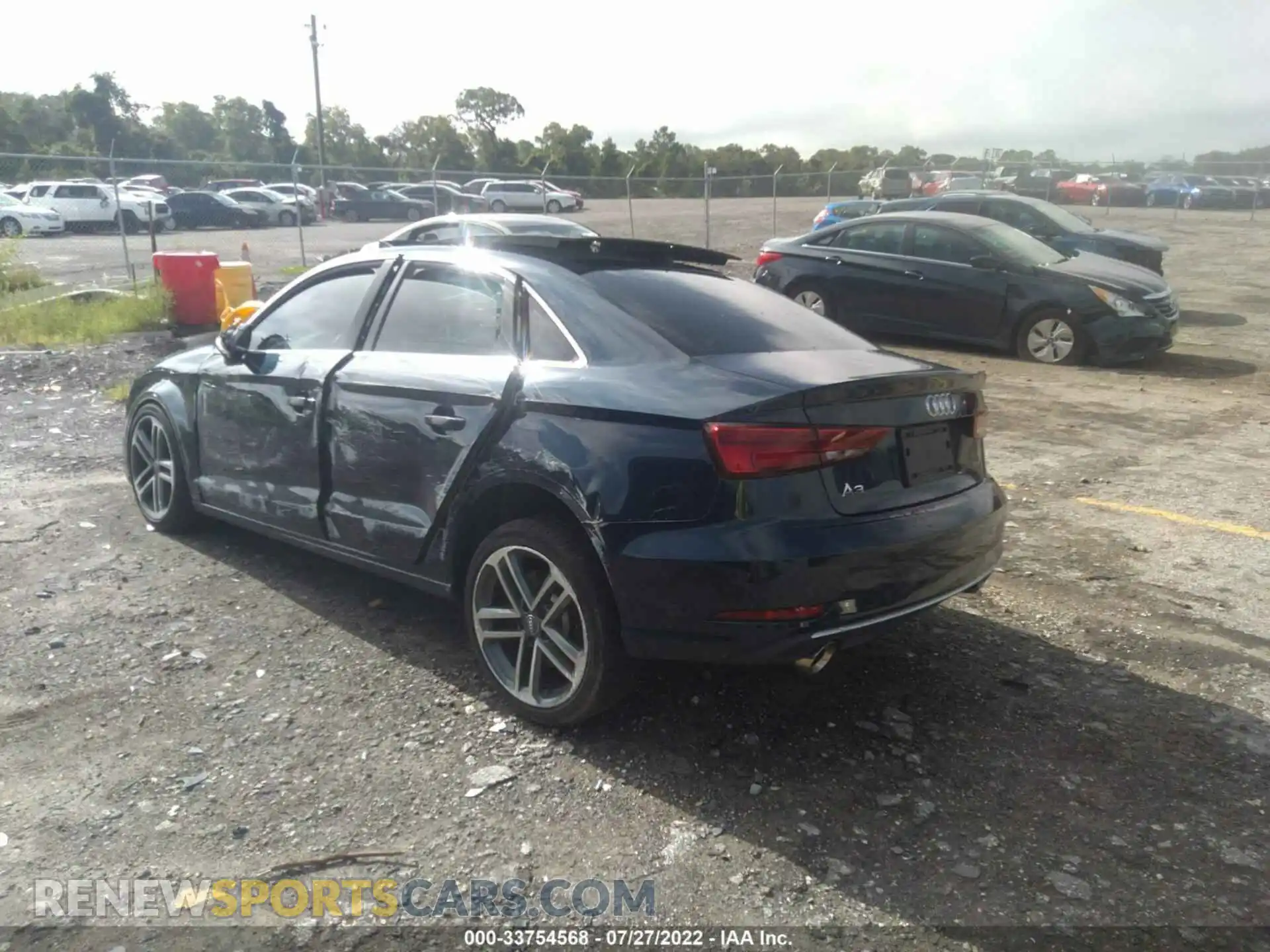 3 Фотография поврежденного автомобиля WAUBEGFF2KA081236 AUDI A3 SEDAN 2019