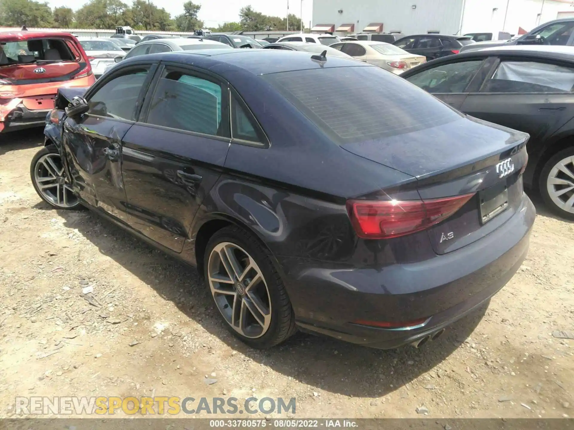 3 Фотография поврежденного автомобиля WAUAUGFF5LA102015 AUDI A3 SEDAN 2020