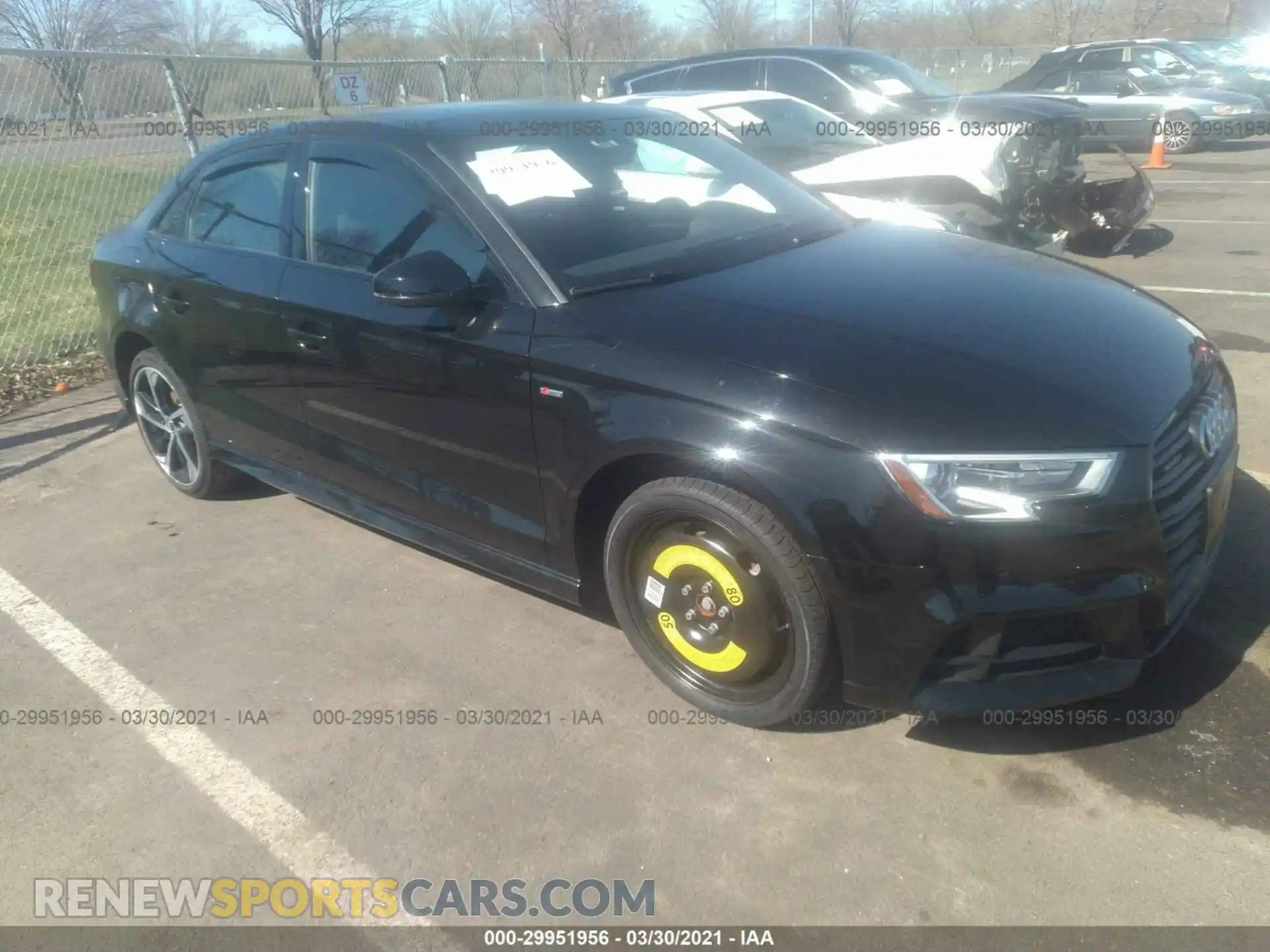 1 Photograph of a damaged car WAUBEGFFXLA104585 AUDI A3 SEDAN 2020