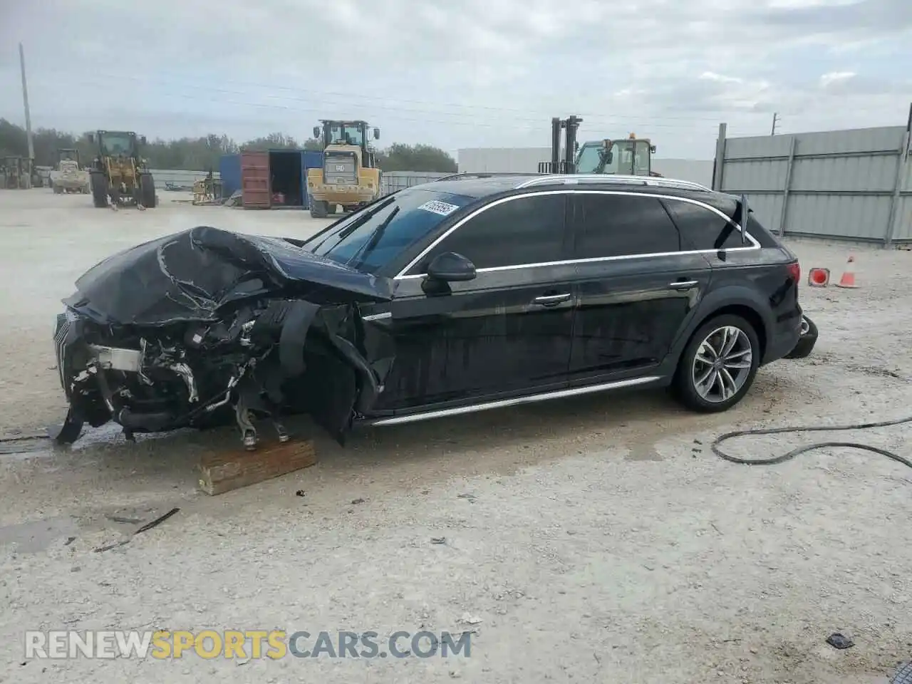 1 Photograph of a damaged car WA17NAF45KA037360 AUDI A4 2019