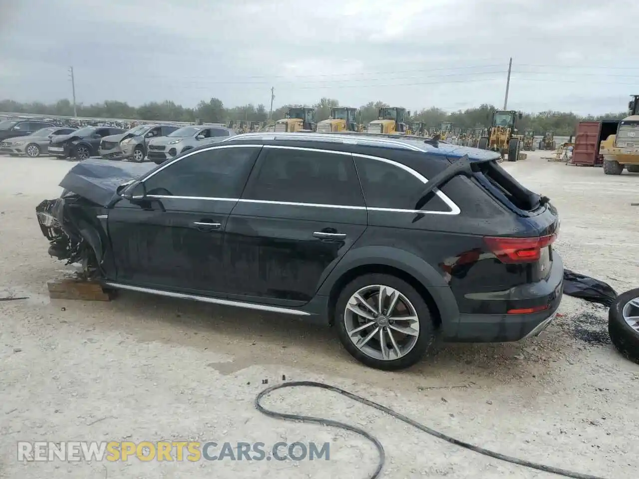 2 Photograph of a damaged car WA17NAF45KA037360 AUDI A4 2019