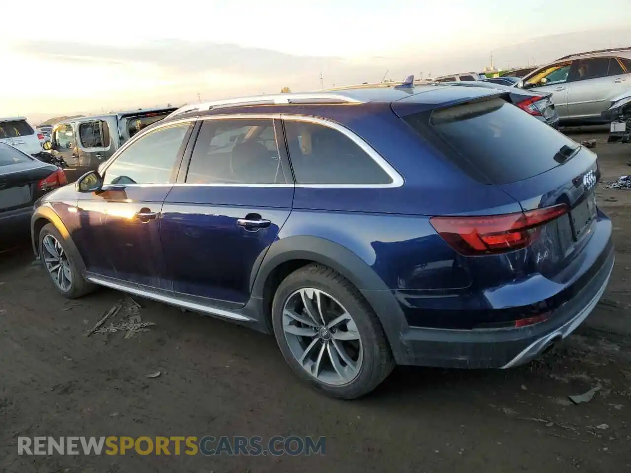 2 Photograph of a damaged car WA17NAF46KA106587 AUDI A4 2019