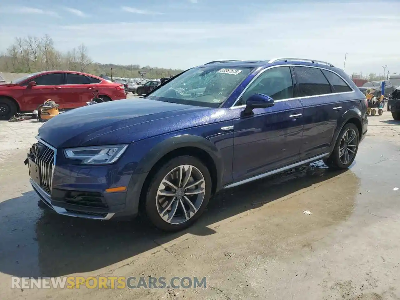 1 fotografías del automóvil dañado WA18NAF40KA005761 AUDI A4 2019