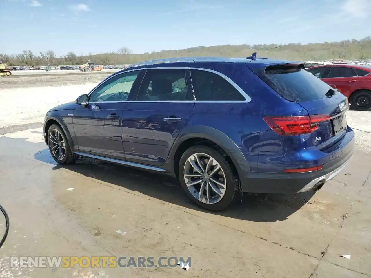 2 fotografías del automóvil dañado WA18NAF40KA005761 AUDI A4 2019