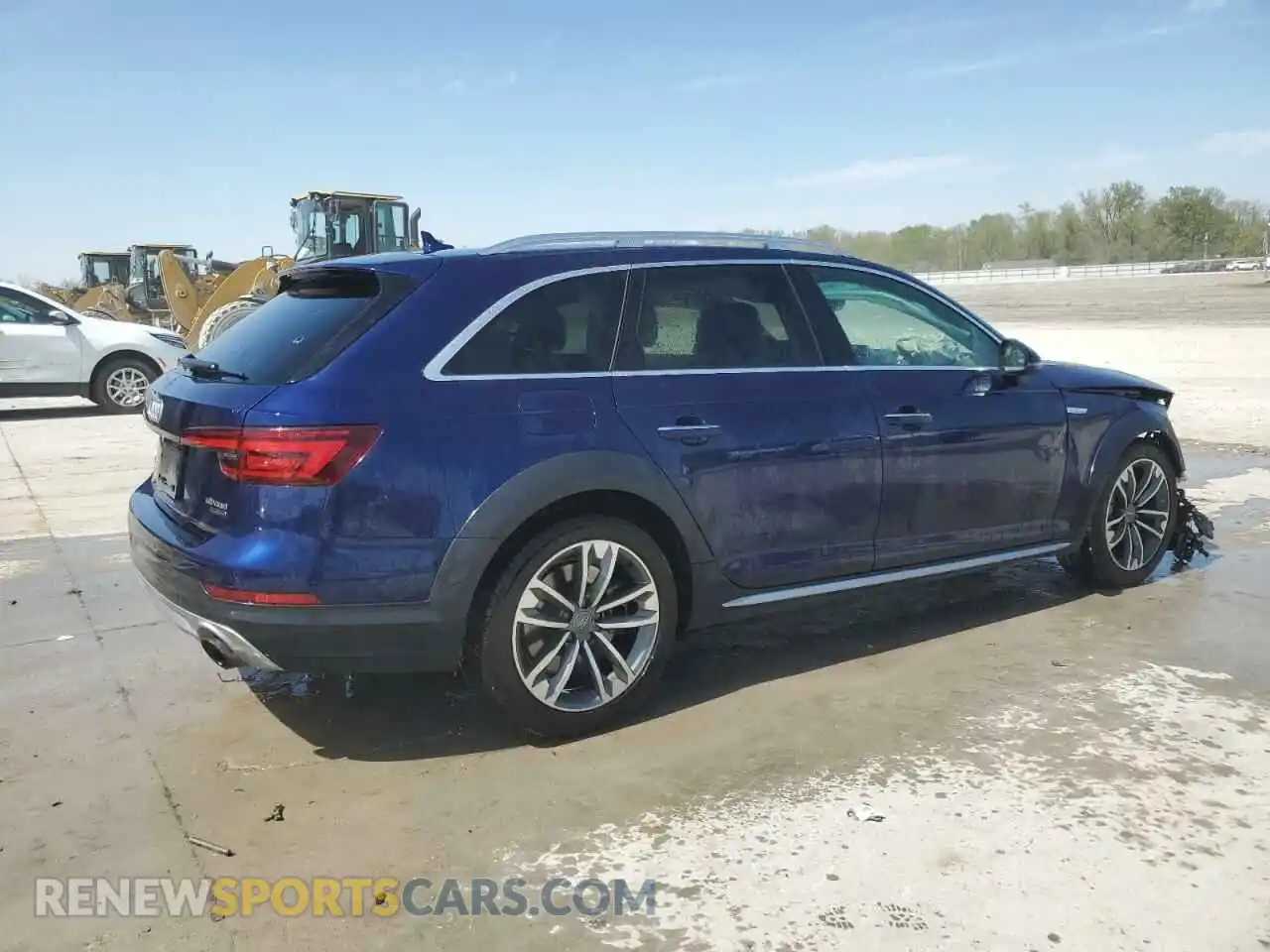 3 fotografías del automóvil dañado WA18NAF40KA005761 AUDI A4 2019
