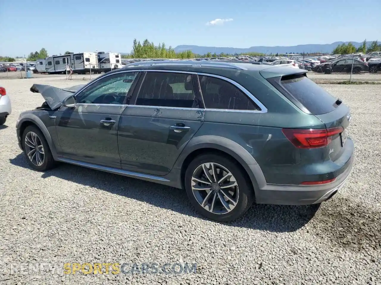 2 Photograph of a damaged car WA18NAF43KA106048 AUDI A4 2019