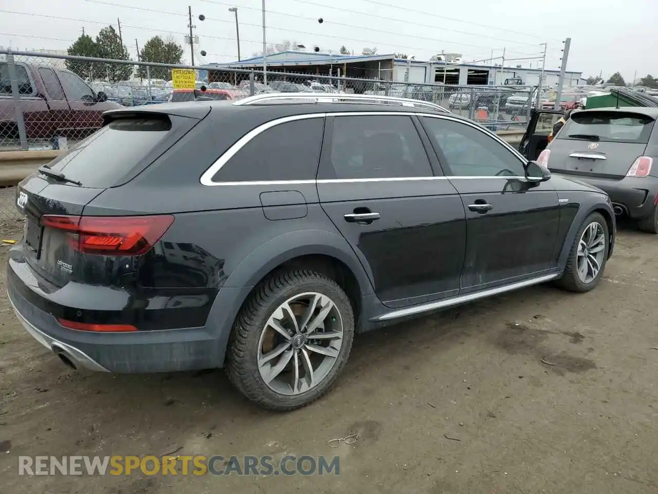 3 Photograph of a damaged car WA18NAF44KA012423 AUDI A4 2019