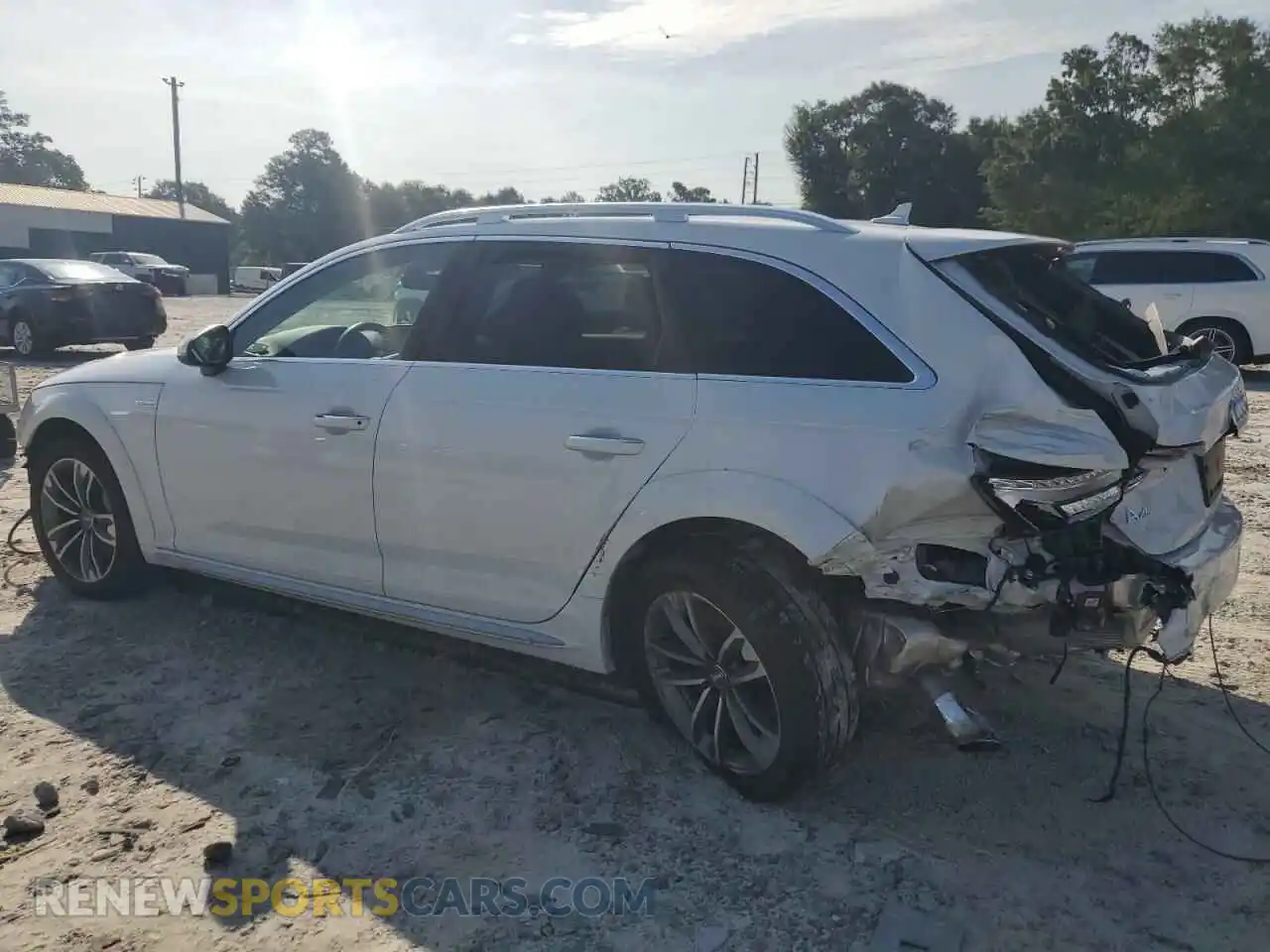 2 Photograph of a damaged car WA18NAF45KA113258 AUDI A4 2019