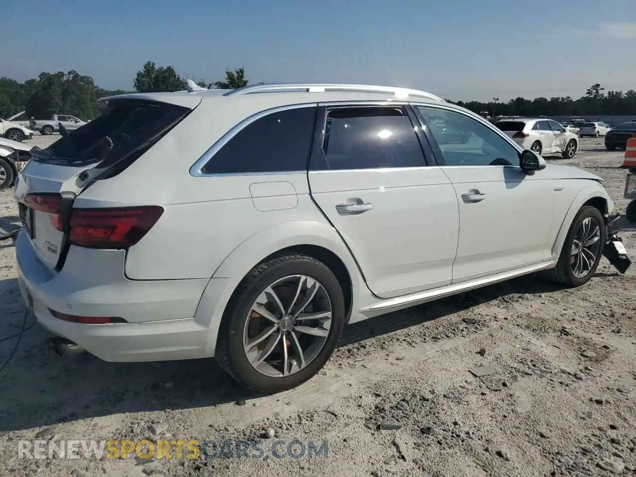 3 Photograph of a damaged car WA18NAF45KA113258 AUDI A4 2019