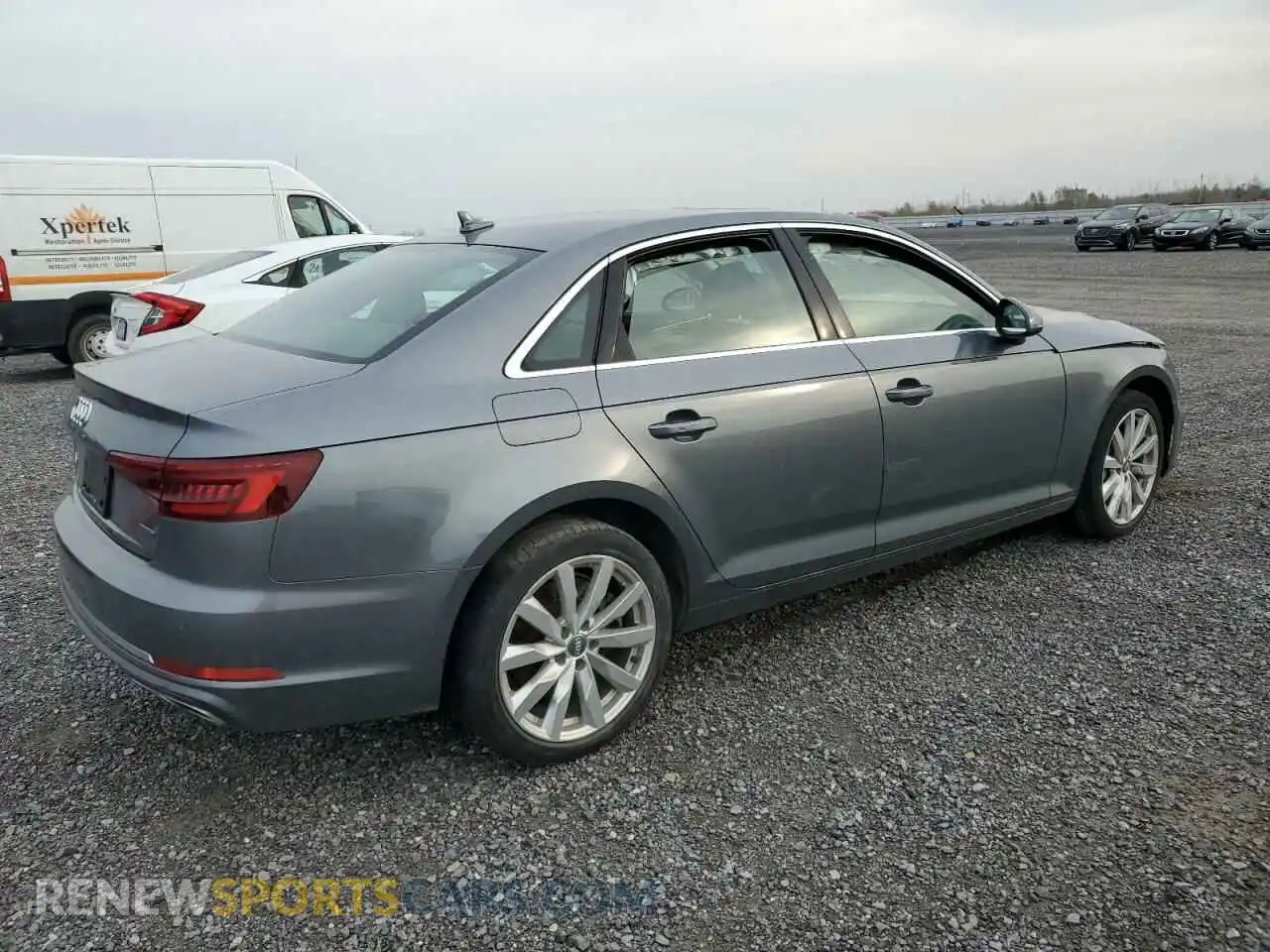 3 Photograph of a damaged car WAUANAF43KN002009 AUDI A4 2019
