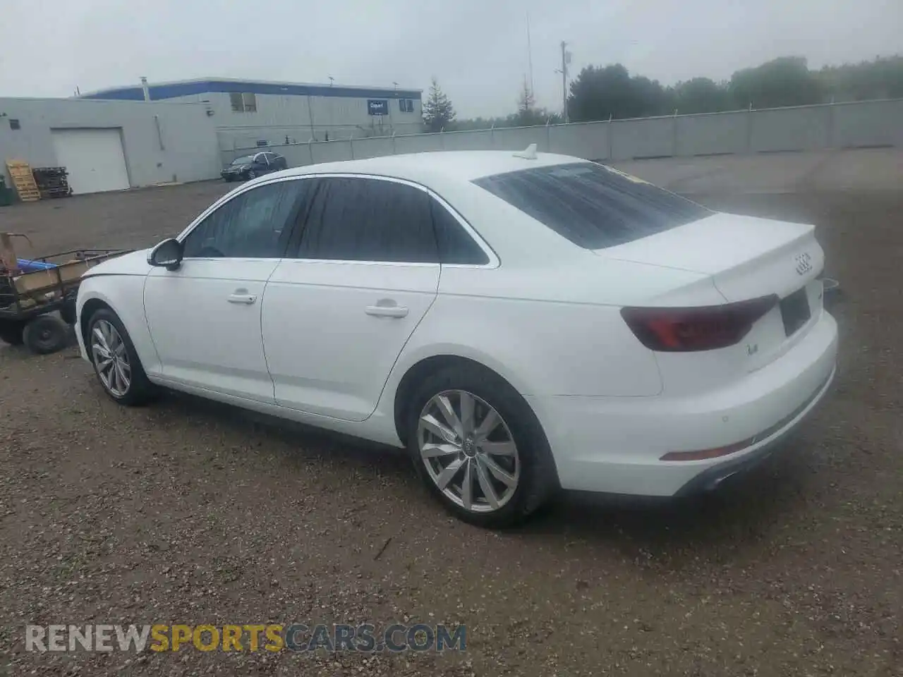 2 Photograph of a damaged car WAUANAF43KN010191 AUDI A4 2019