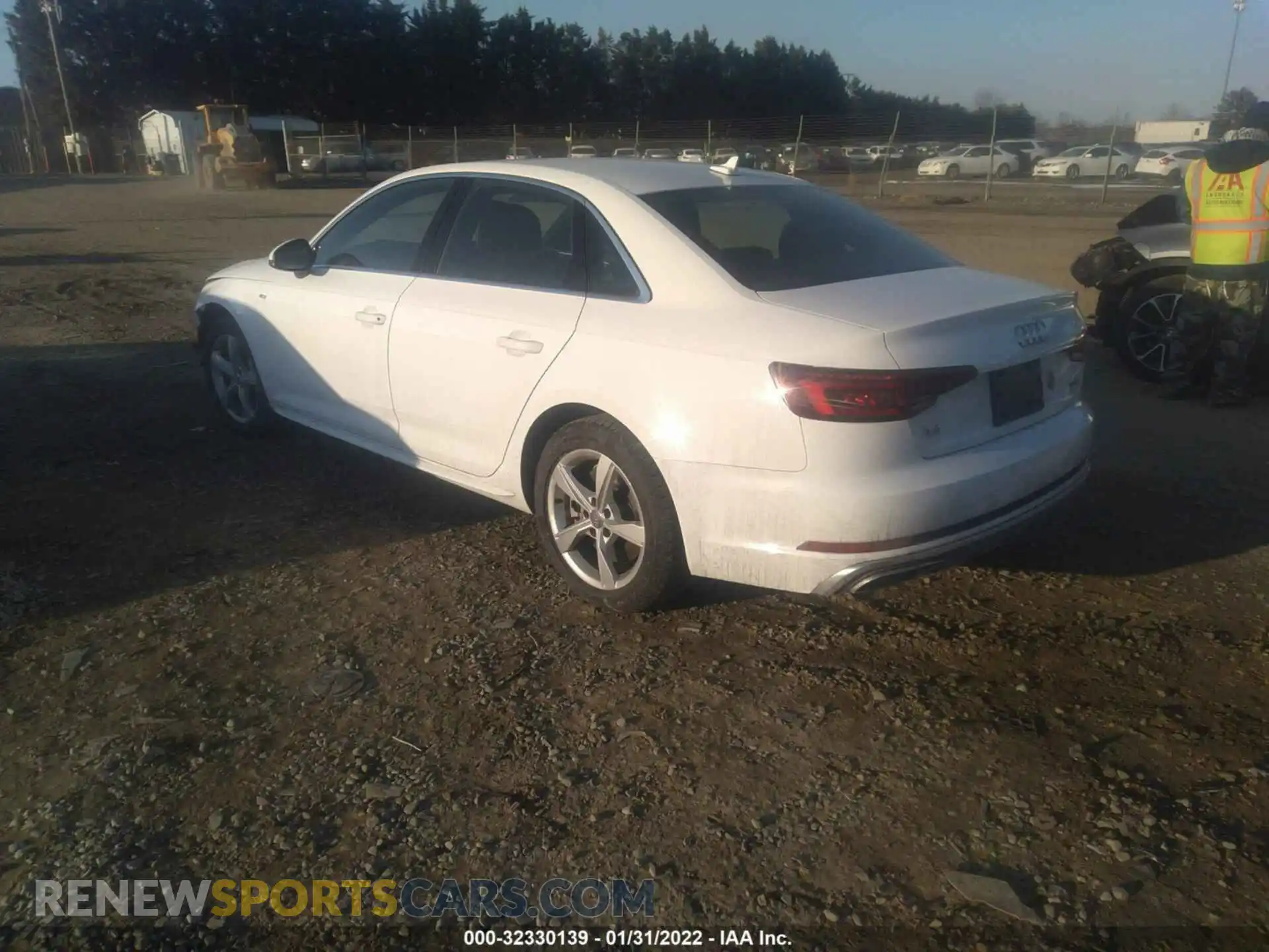 3 Photograph of a damaged car WAUDNAF42KA030761 AUDI A4 2019