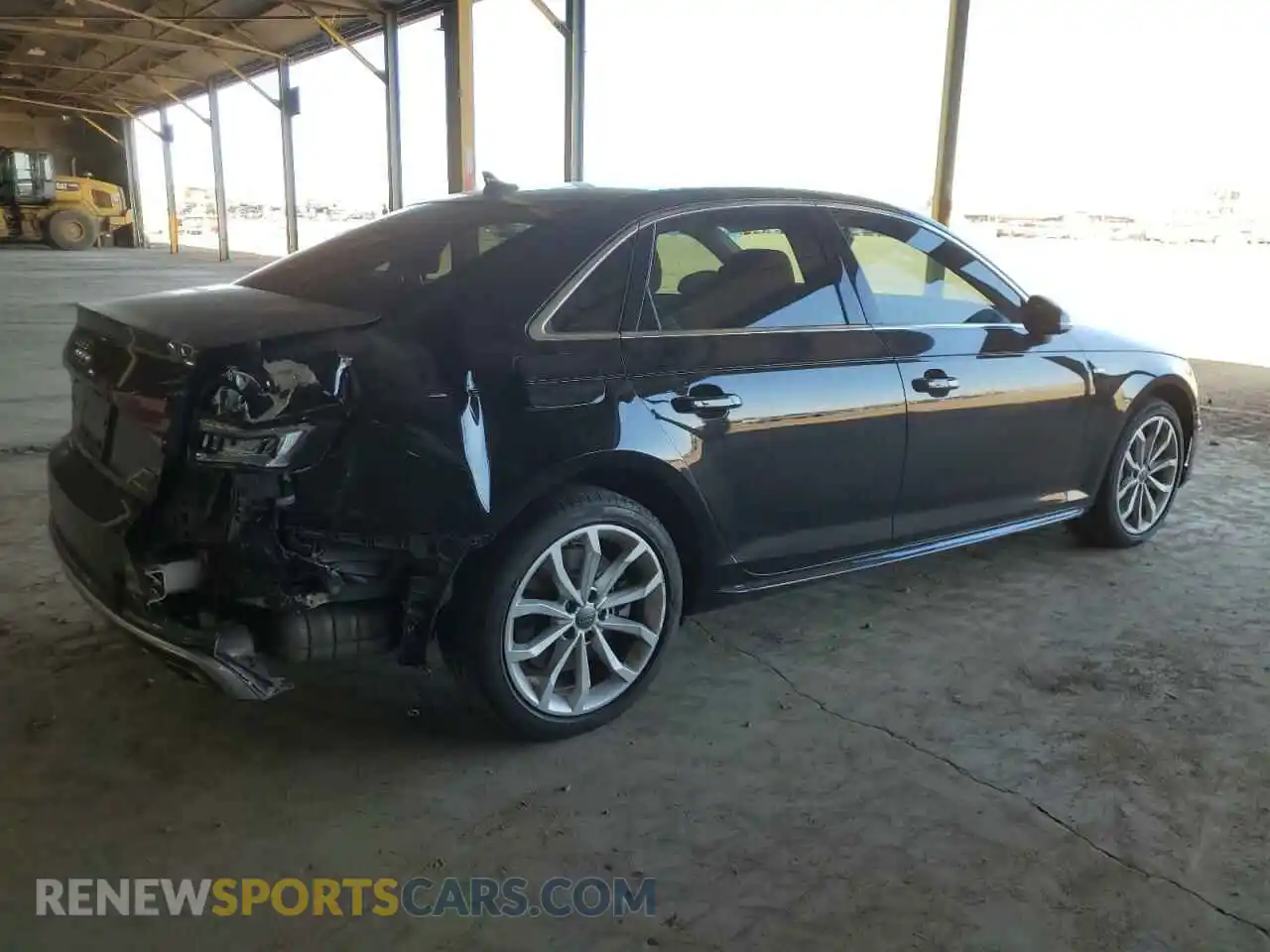 3 Photograph of a damaged car WAUDNAF43KN018059 AUDI A4 2019