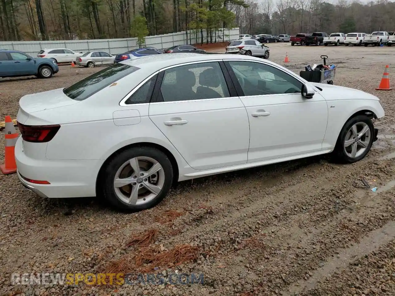 3 Photograph of a damaged car WAUDNAF44KN005949 AUDI A4 2019