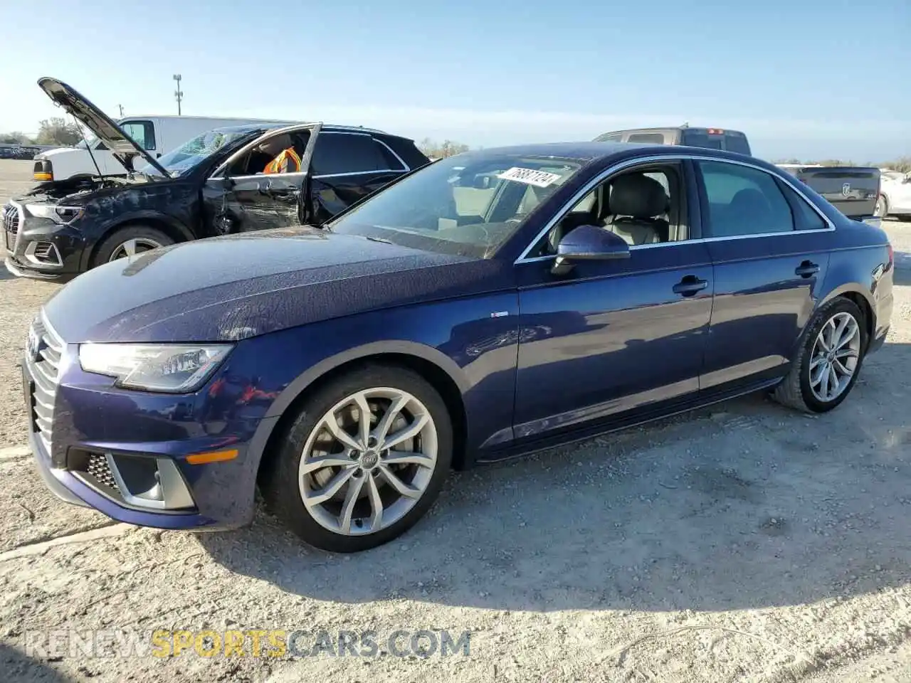 1 fotografías del automóvil dañado WAUDNAF4XKA004649 AUDI A4 2019