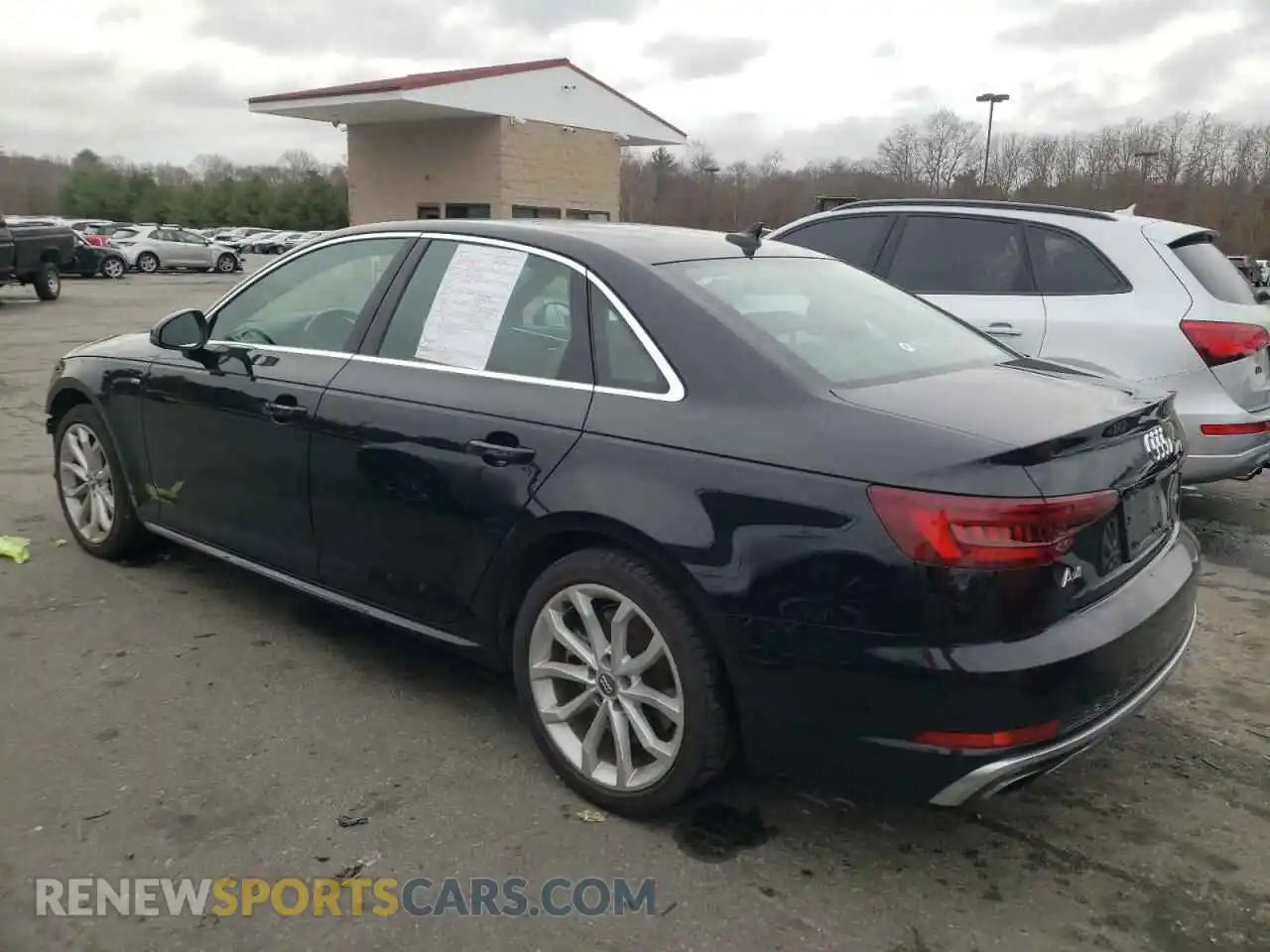 2 Photograph of a damaged car WAUDNAF4XKA007289 AUDI A4 2019