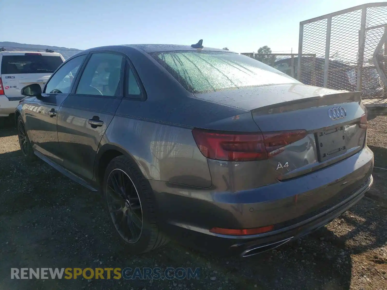 3 Photograph of a damaged car WAUENAF41KA013518 AUDI A4 2019