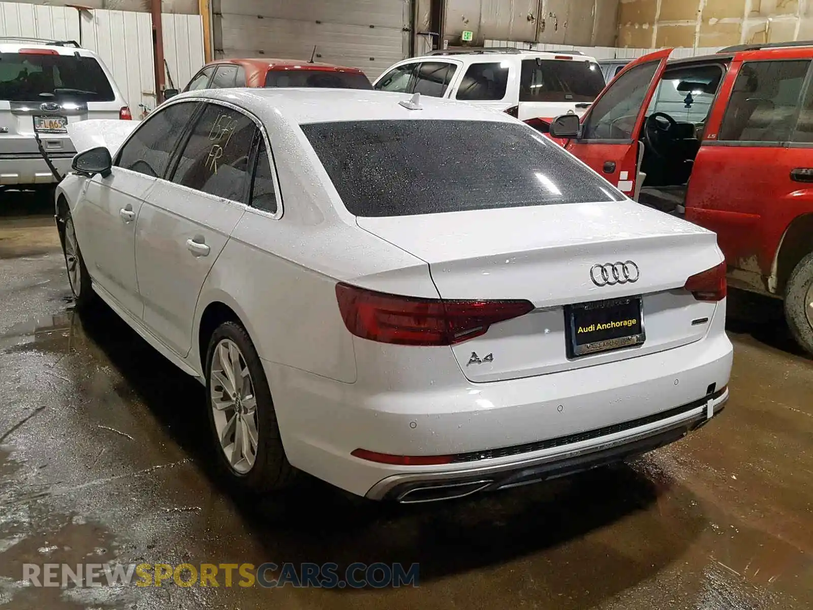 3 Photograph of a damaged car WAUENAF41KA042386 AUDI A4 2019