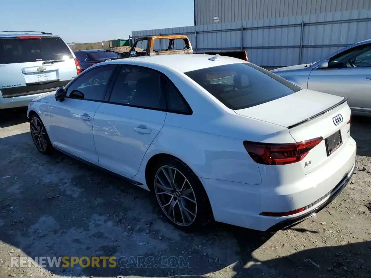 2 Photograph of a damaged car WAUENAF41KA075968 AUDI A4 2019