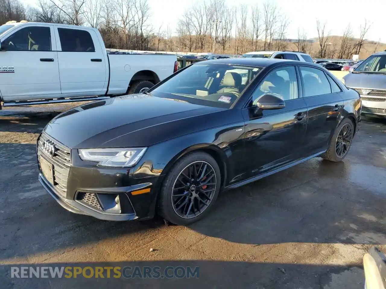 1 Фотография поврежденного автомобиля WAUENAF42KA013933 AUDI A4 2019