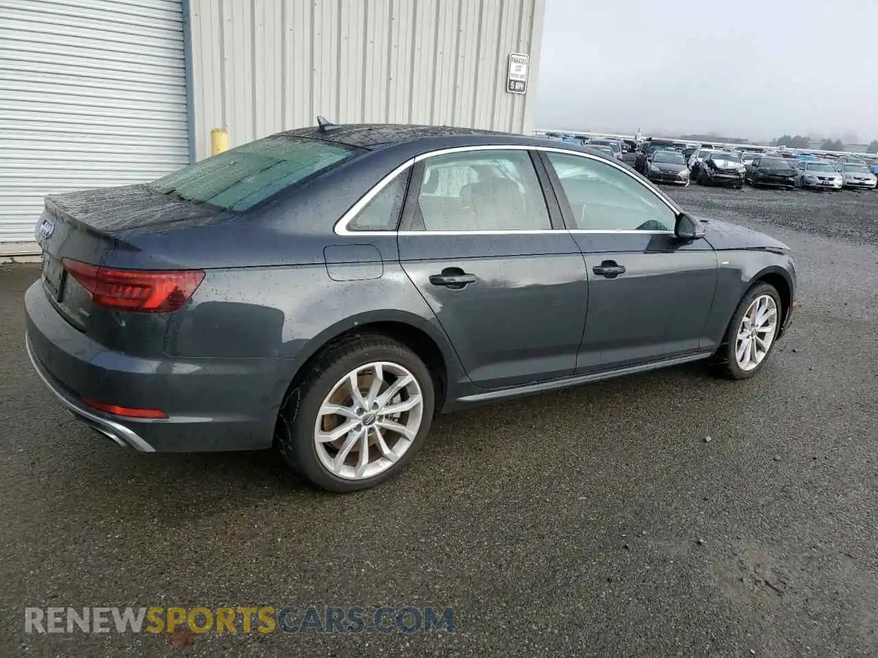 3 Photograph of a damaged car WAUENAF43KN018907 AUDI A4 2019