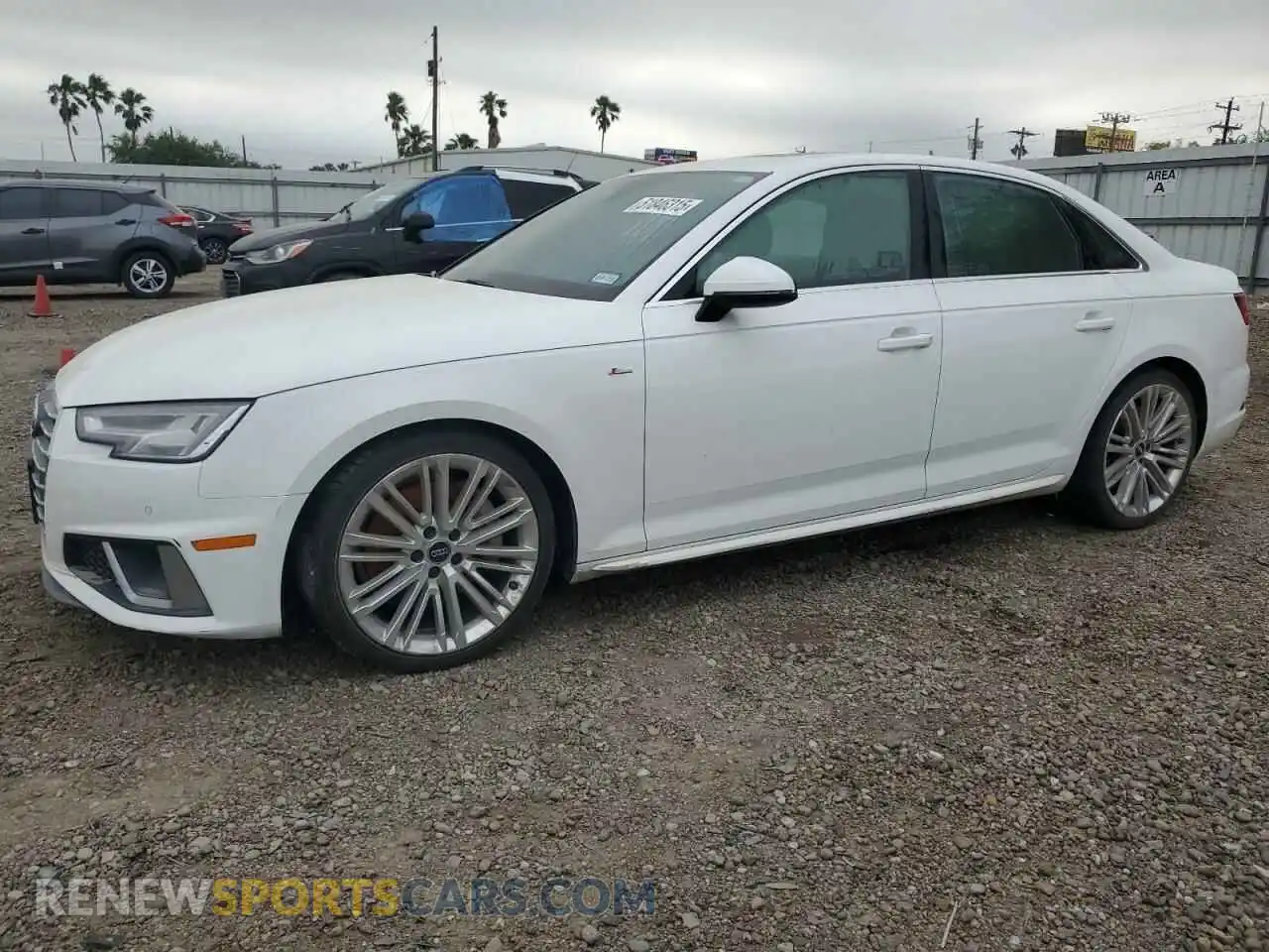 1 Photograph of a damaged car WAUENAF44KA065192 AUDI A4 2019