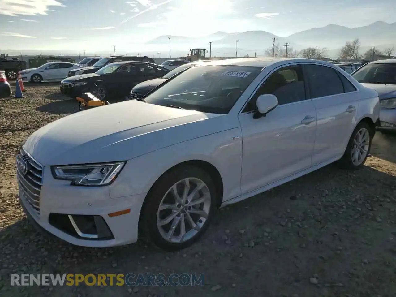 1 Photograph of a damaged car WAUENAF44KN020925 AUDI A4 2019