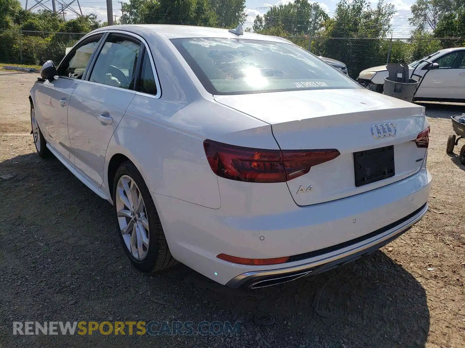 3 Photograph of a damaged car WAUENAF45KA108891 AUDI A4 2019