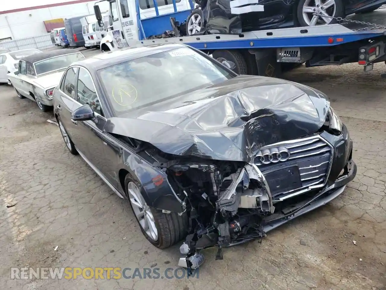 1 fotografías del automóvil dañado WAUENAF45KN005656 AUDI A4 2019