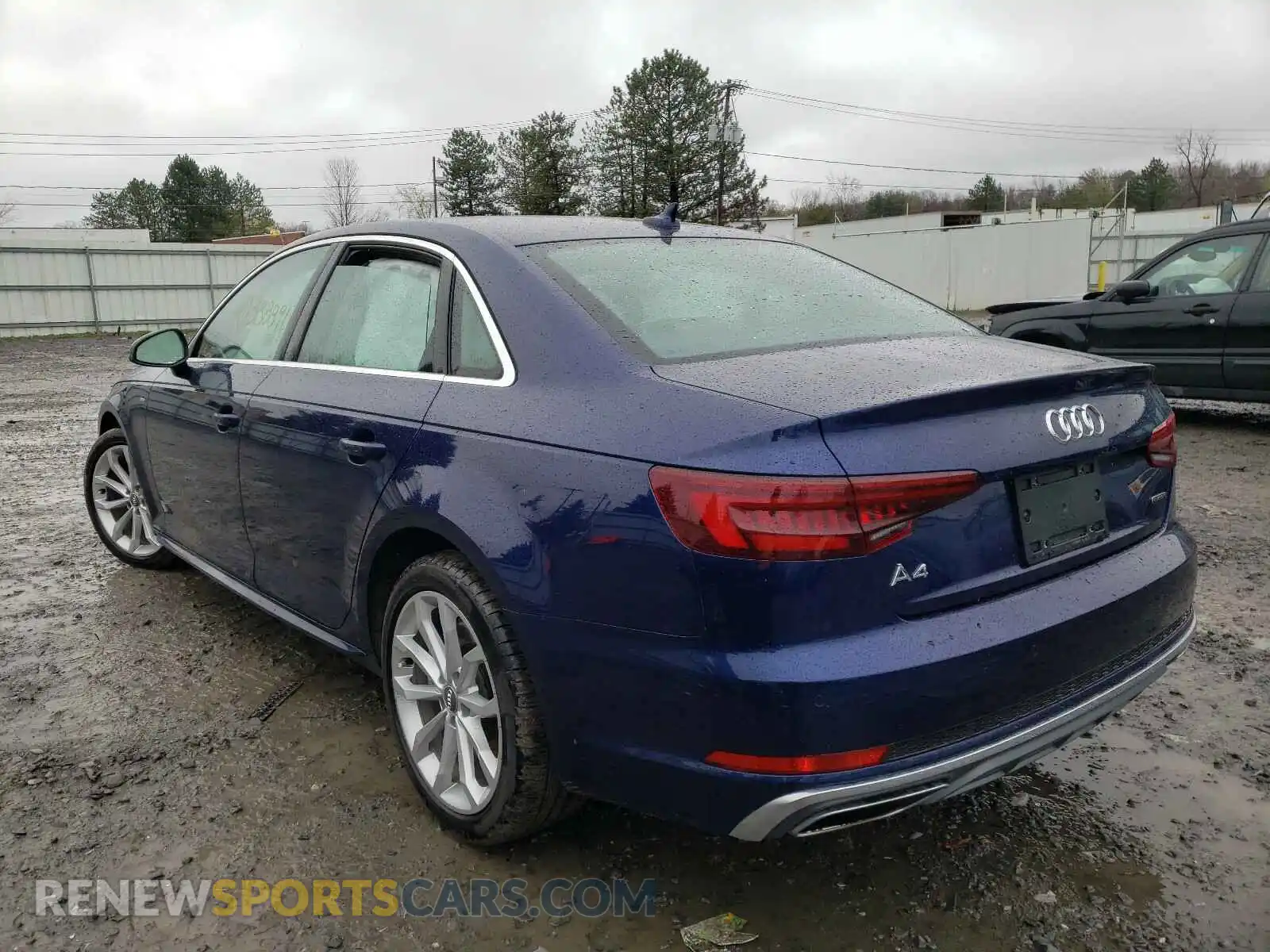 3 Photograph of a damaged car WAUENAF46KN004760 AUDI A4 2019