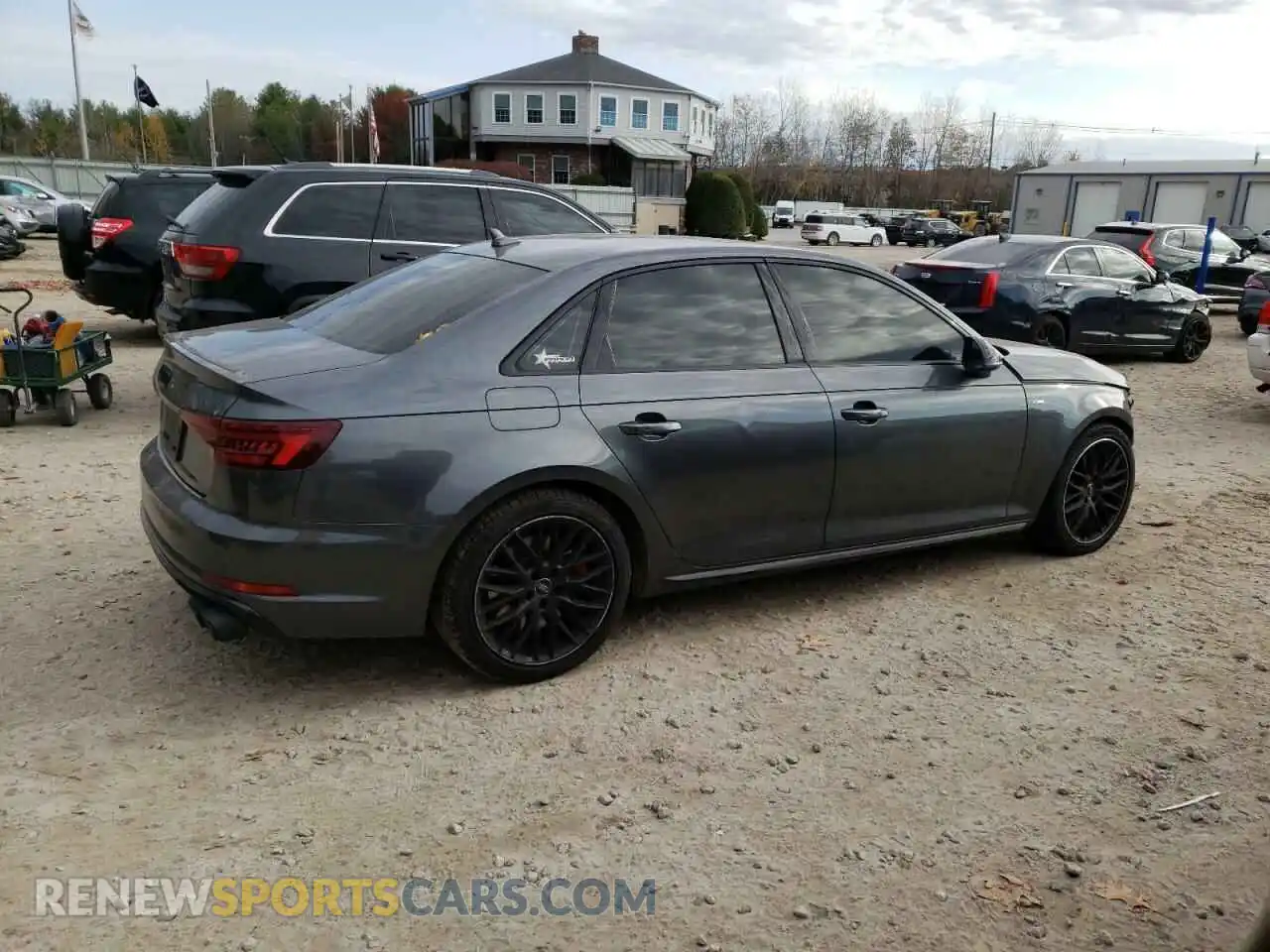 3 Photograph of a damaged car WAUENAF46KN017377 AUDI A4 2019