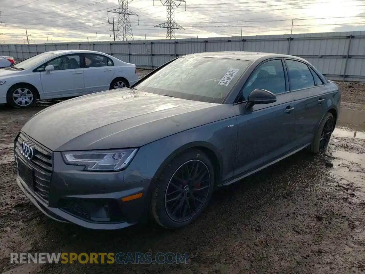 2 Photograph of a damaged car WAUENAF46KN020246 AUDI A4 2019