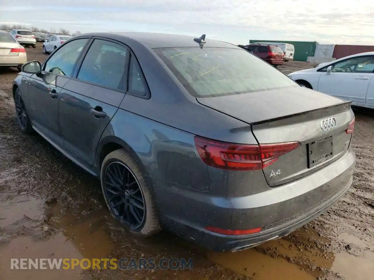 3 Photograph of a damaged car WAUENAF46KN020246 AUDI A4 2019